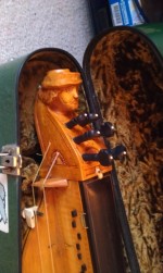 Christian Labourie Baby Gurdy Headstock